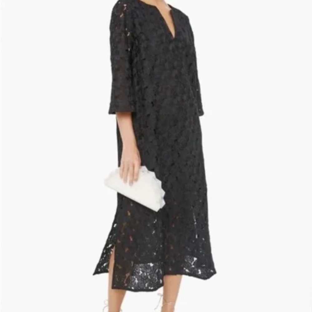 Tuckernuck black Lace Midi Dress Size Large NWT